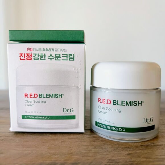 Dr.G Red Blemish Clear Soothing Cream 70ml 2.36 fl.oz - EXP 2027 NIB - Picture 1 of 4